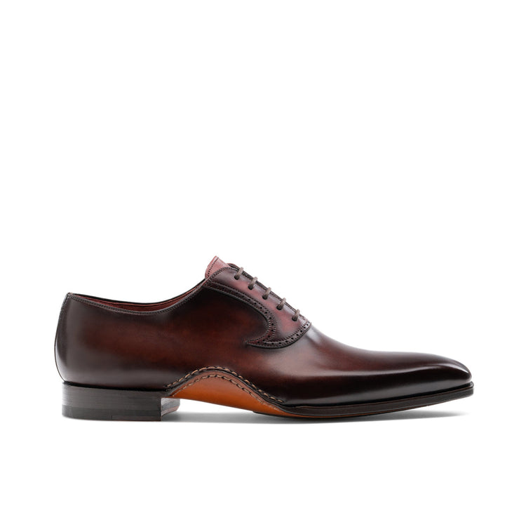Height Increasing Brown Leather Armidale Brogue Oxfords