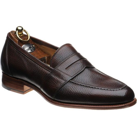 Brown Leather Loxford Loafers