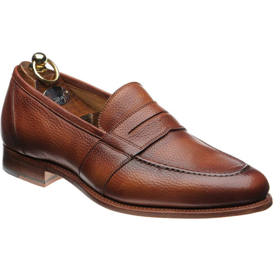 Brown Leather Merton Loafers