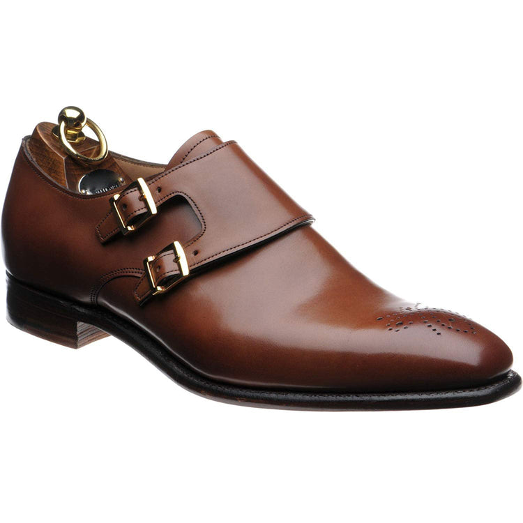 Brown Leather Southsea Monk Straps