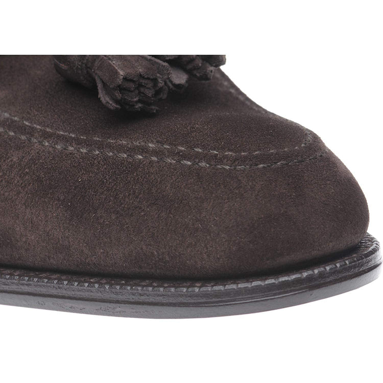 Brown Suede Leather Feltham Loafers