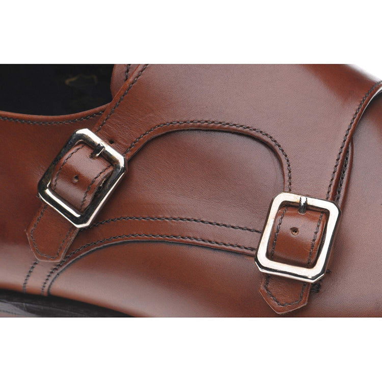 Brown Leather Portsmouth Monk Straps