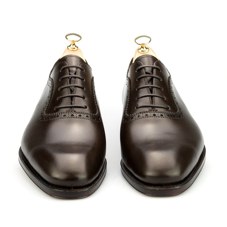 Brown Leather Paveley Brogue Oxfords