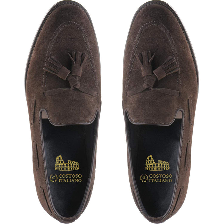 Brown Suede Leather Hounslow Loafers