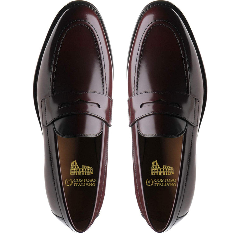 Brown Leather Newington Loafers