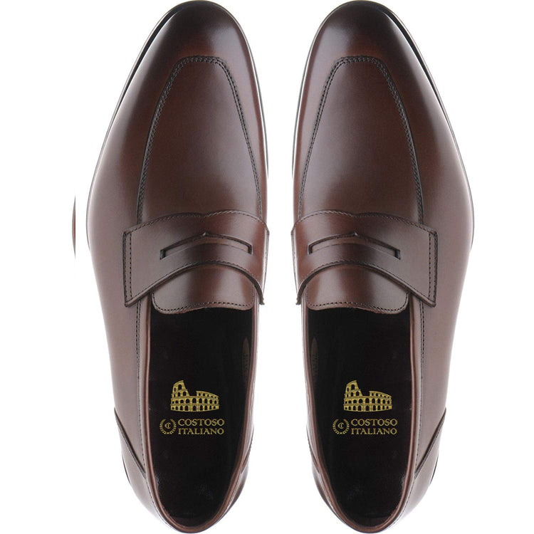 Brown Suede Leather Kenley Loafers