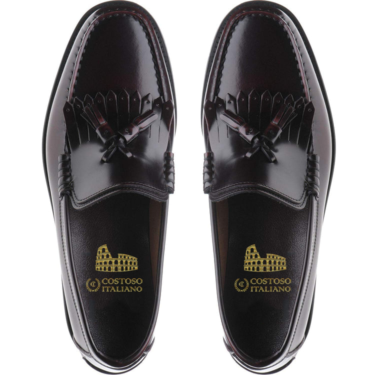 Brown Leather Lampton Loafers