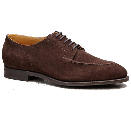 Flat Feet Shoes - Brown Suede Hamlet Derby Shoes with Arch Support