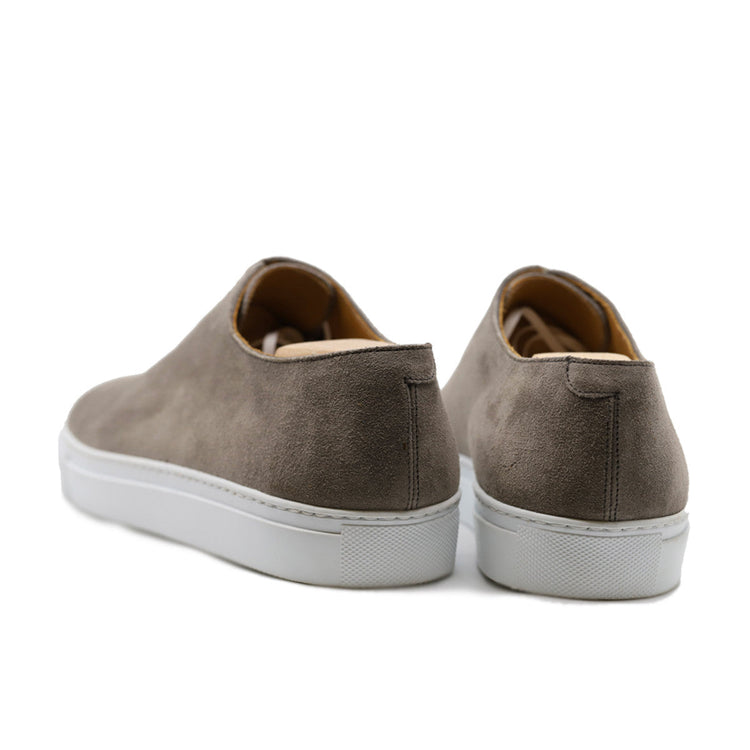 Grey Suede Ferrol Whole Cut Sneakers