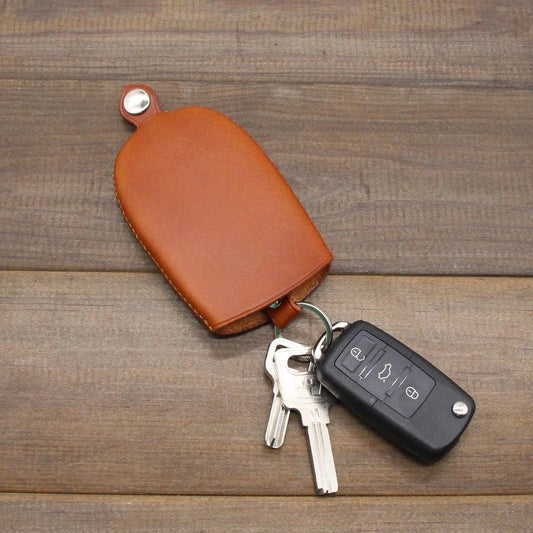 PERSONALIZABLE - Leather Key Pouch Pro