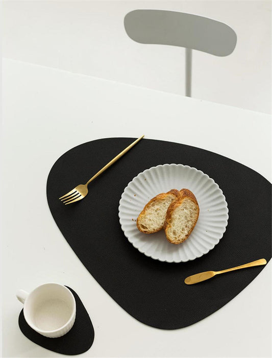 Leather Oval Placemats - Tablemats