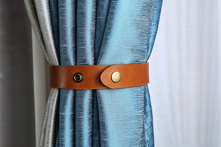 Leather Curtain Ties