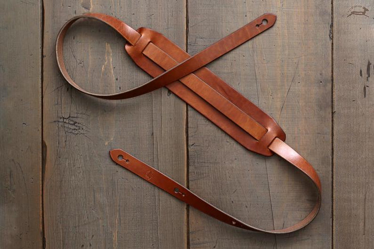 PERSONALIZABLE - Leather Guitar Strap